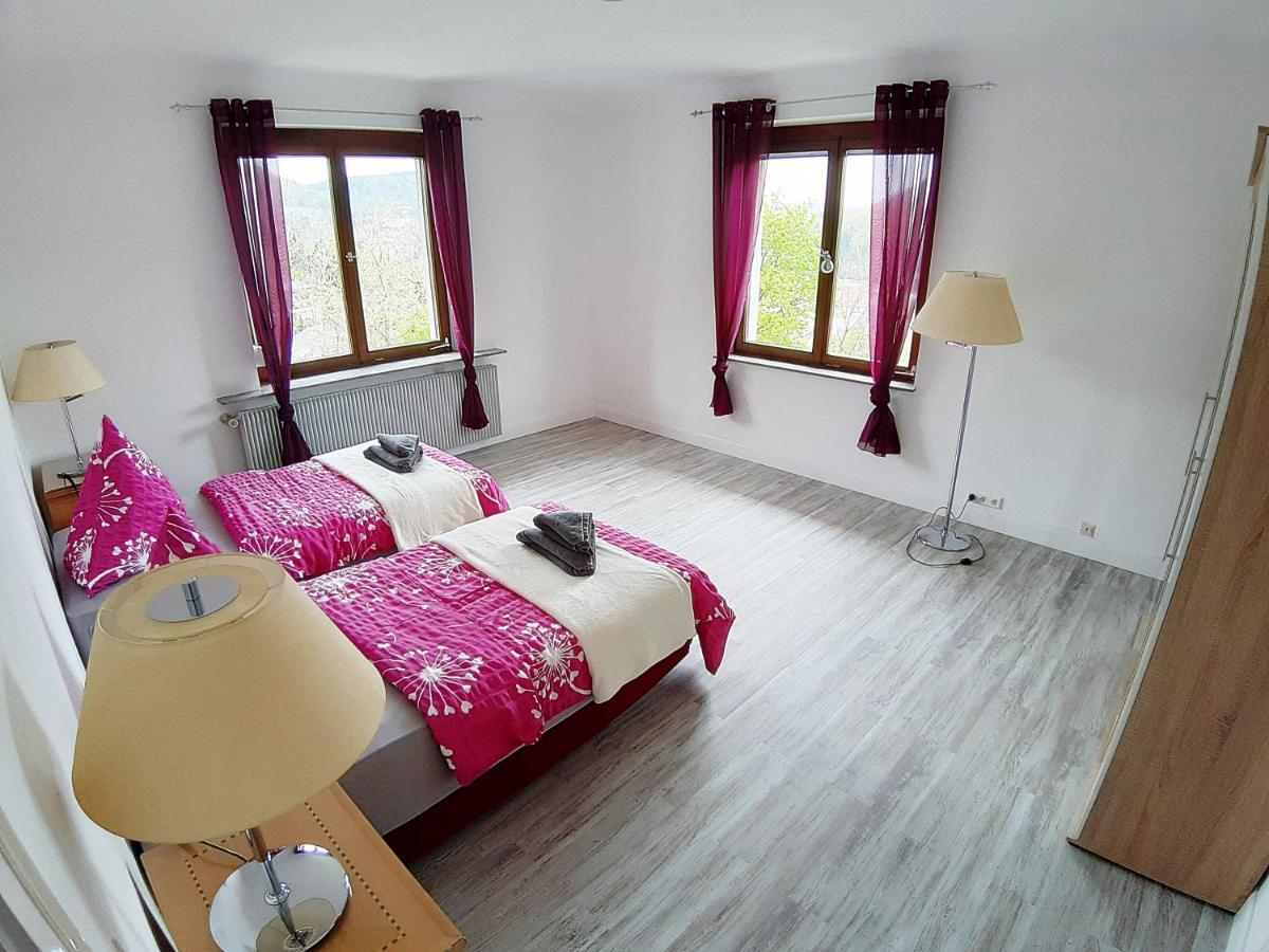 Ferienwohnung Albstadt Panorama Bagian luar foto